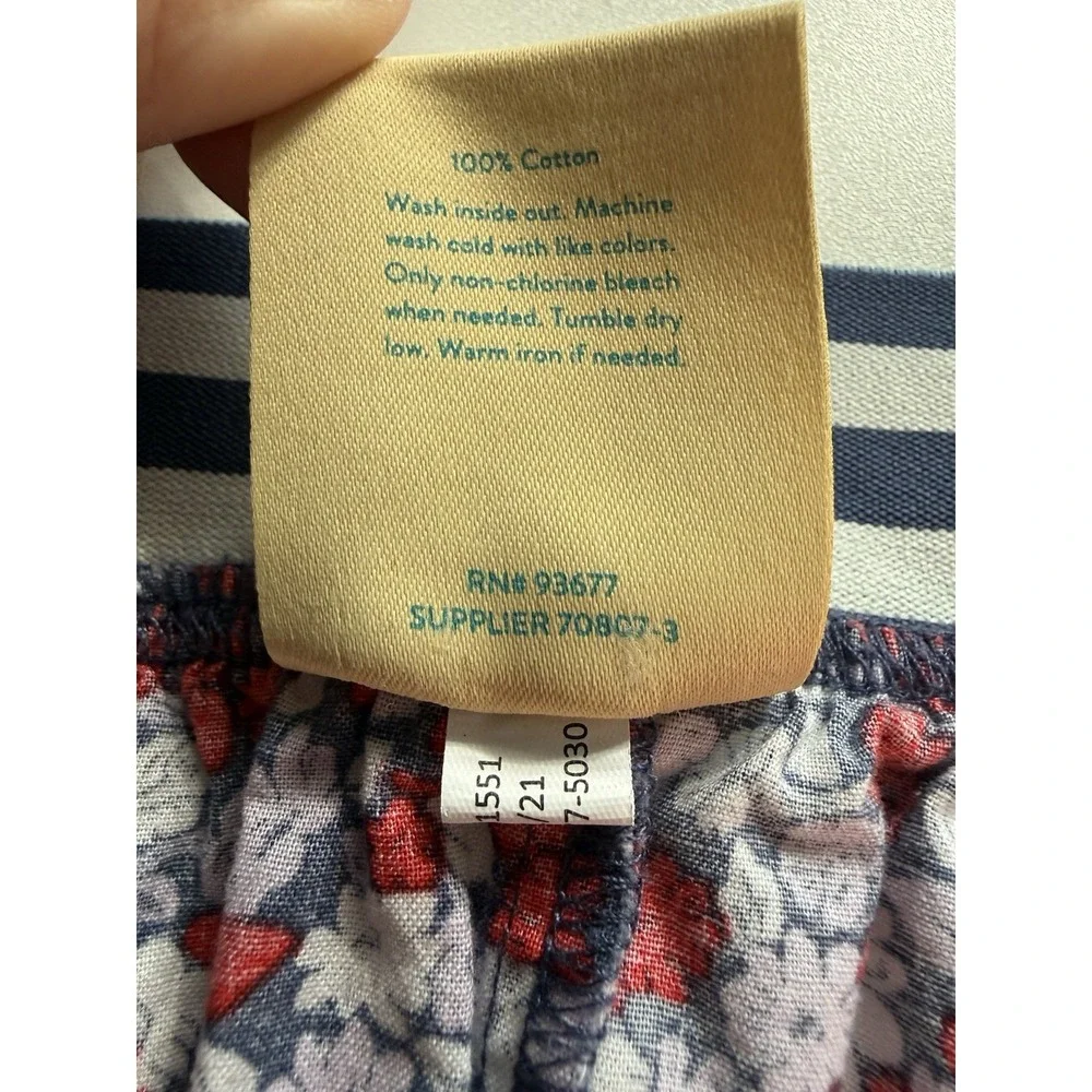 THEREABOUTS Girl 2XL (20.5)P SUMMER FLORAL Print Skirt ELASTIC waist